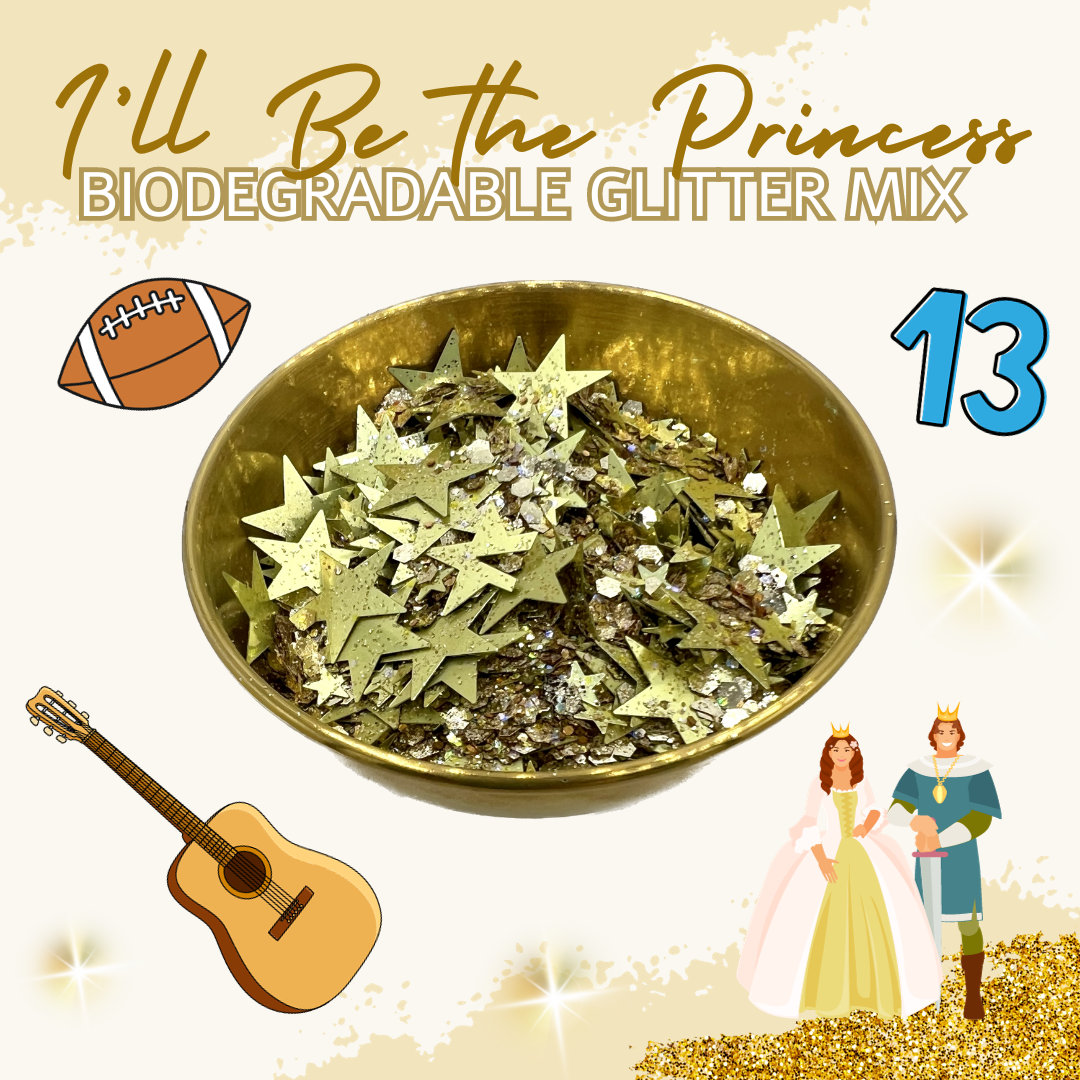 Juliet's Gold Biodegradable Glitter Mix