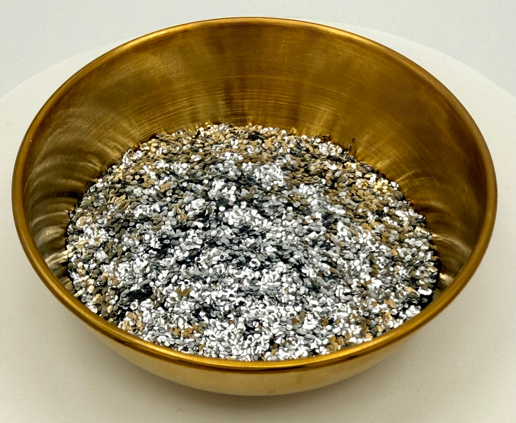 Silver Spoons Extra Chunky Silver Biodegradable Glitter