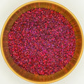 Scarlet Maroon Biodegradeable Glitter Mix