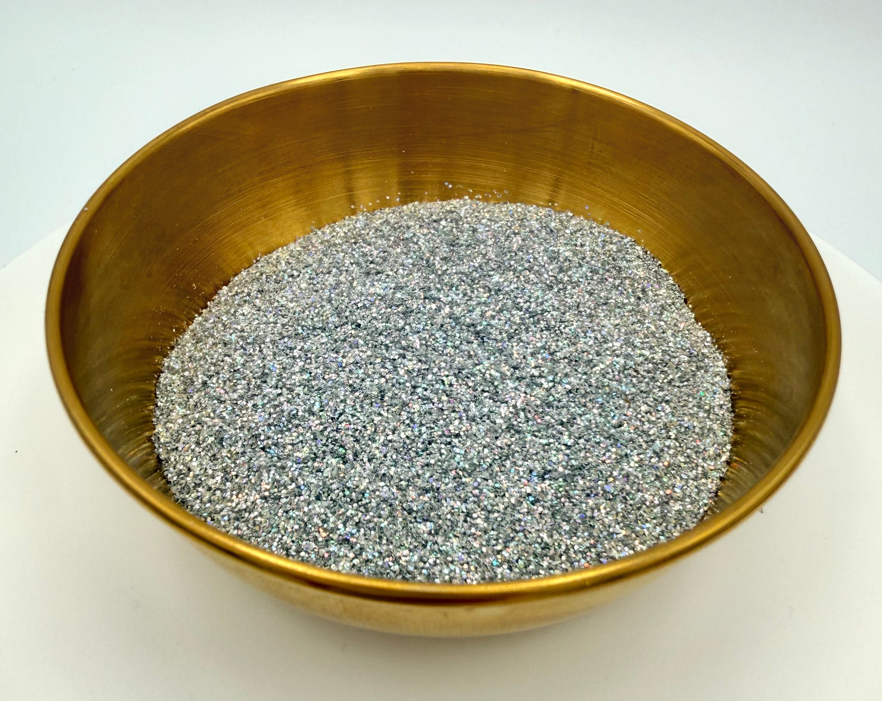 Silver Bullet Fine Holographic Silver Biodegradable Glitter