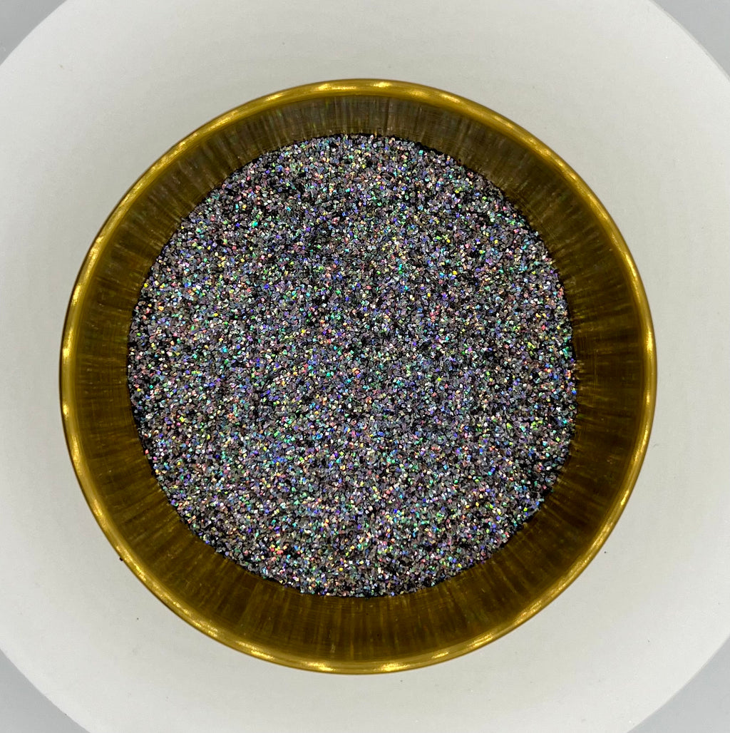 John McClane Hoographic Grey Chunky Biodegradable Glitter