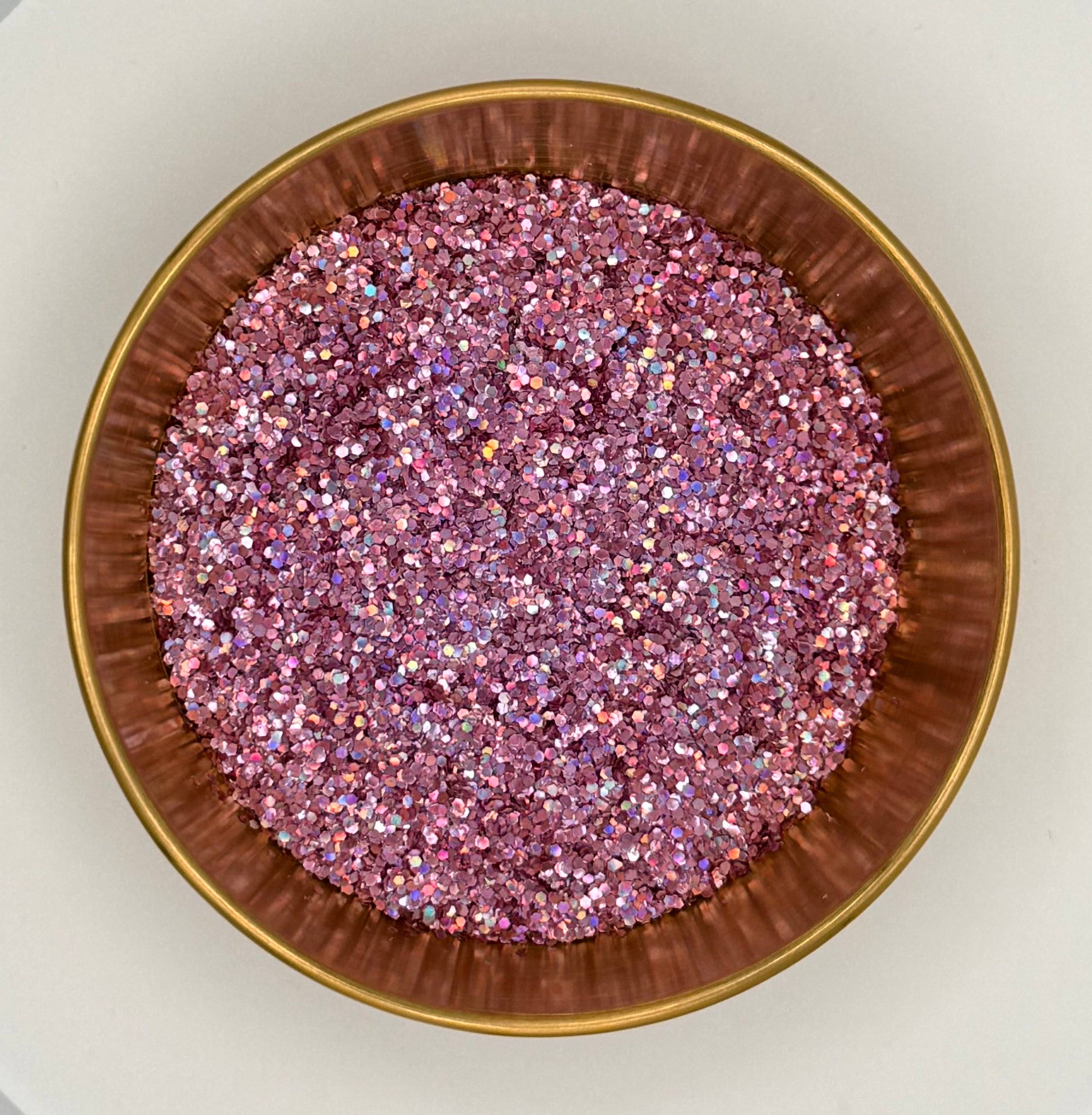 Bend and Snap Extra Chunky Pink Holographic Biodegradeable Glitter