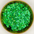 Puff Green Super Chunky Holographic Green Biodegradeable Glitter