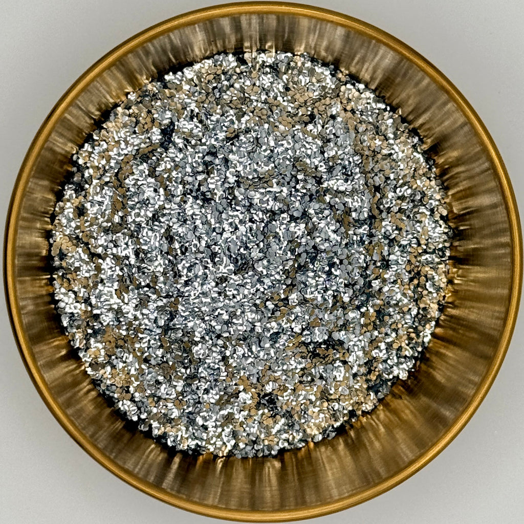 Silver Spoons Extra Chunky Silver Biodegradable Glitter
