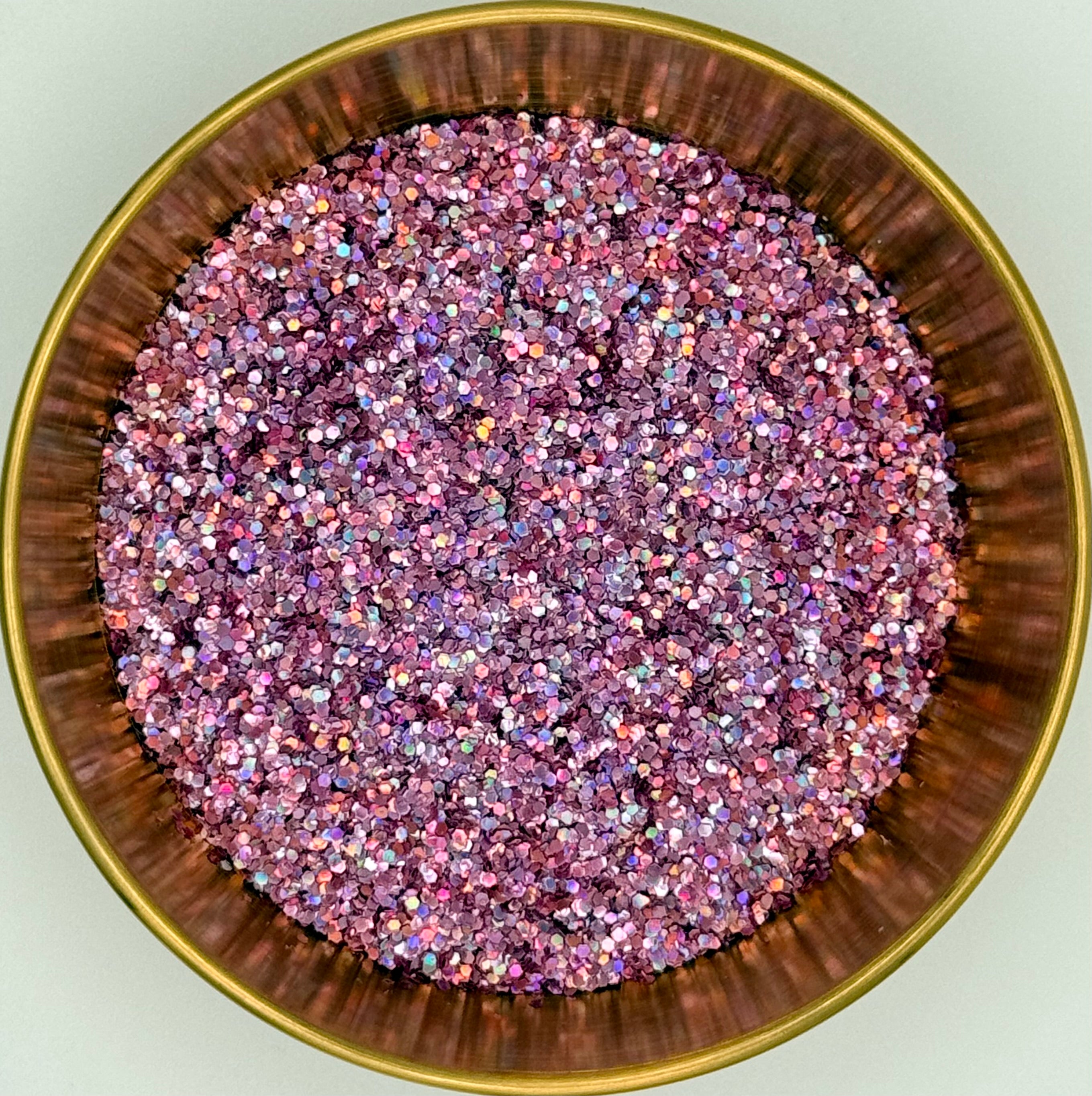 Bend and Snap Extra Chunky Pink Holographic Biodegradeable Glitter
