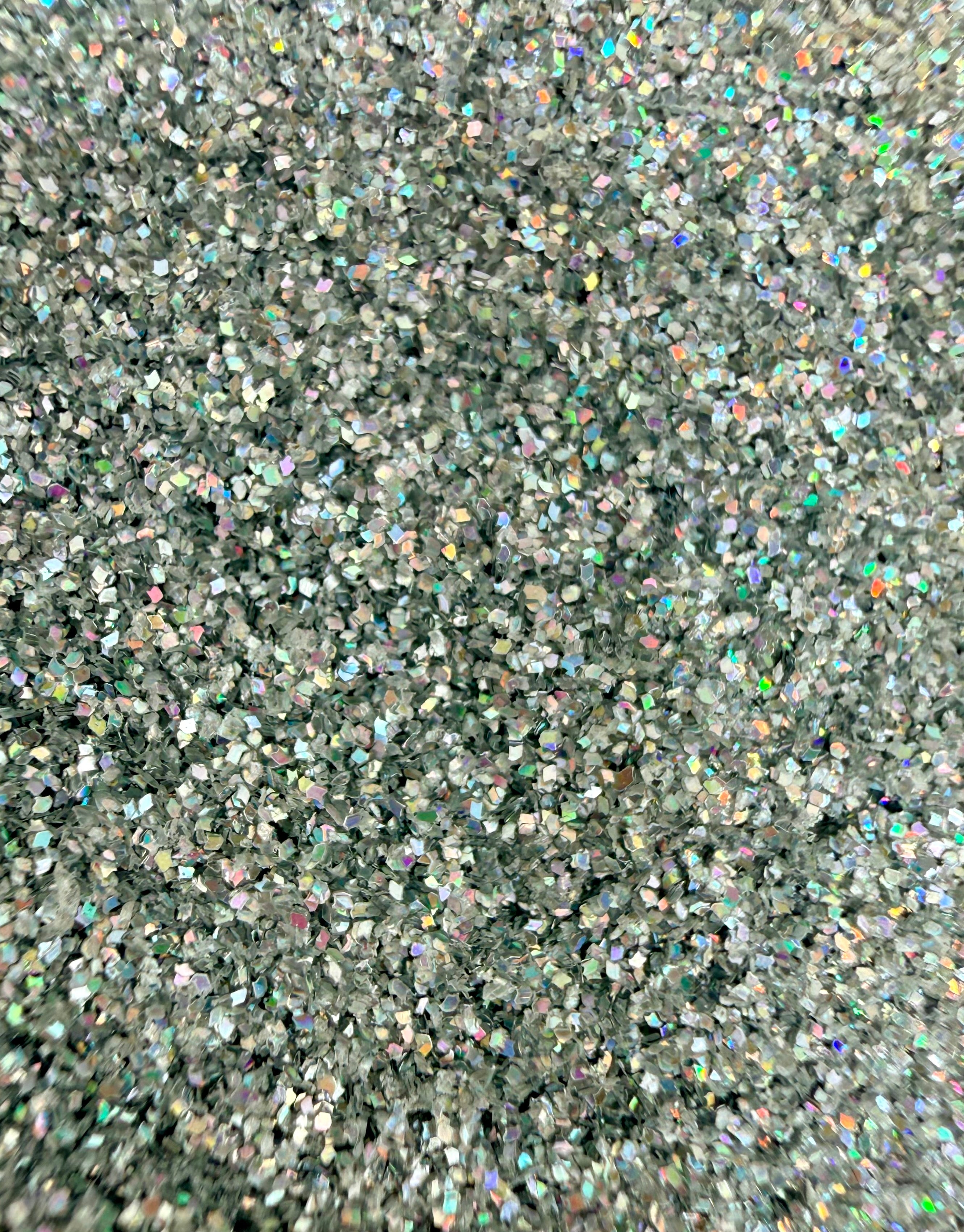 Silver Bullet Fine Holographic Silver Biodegradable Glitter