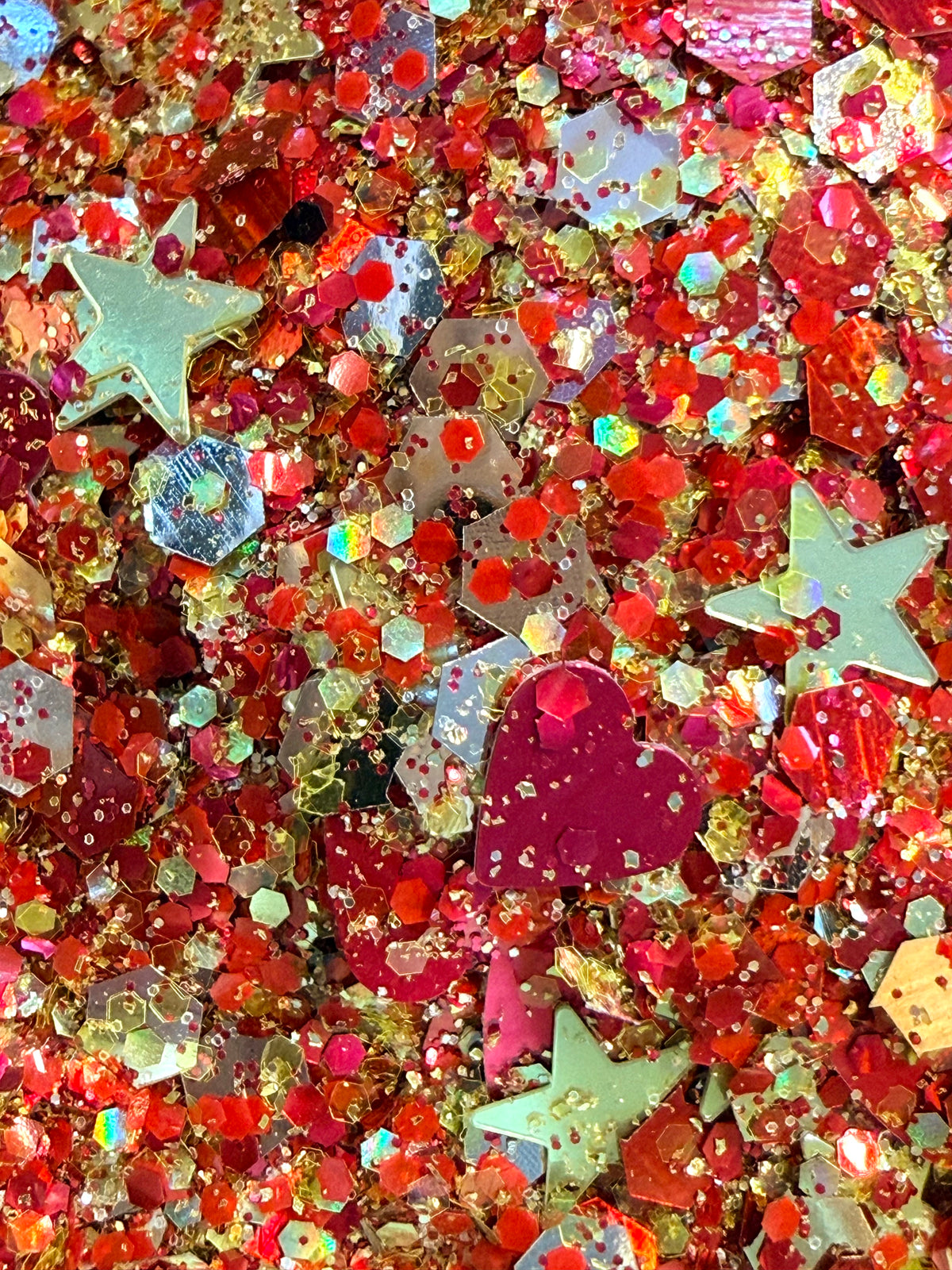 The Red & Gold Alchemy Biodegradeable Glitter Mix
