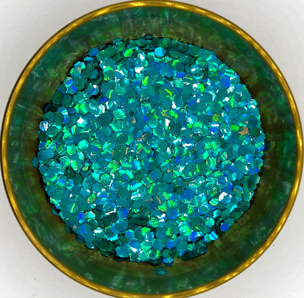 Ariel’s Dream Tail Super Chunky Holographic Turquoise Biodegradable Glitter