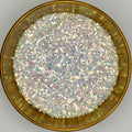 White Wedding Extra Chunky Iridescent Biodegradable Glitter