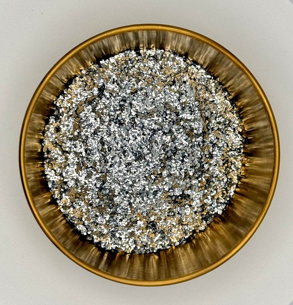 Silver Spoons Extra Chunky Silver Biodegradable Glitter