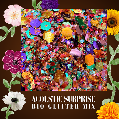 Acoustic Surprise Biodegradeable Glitter Mix