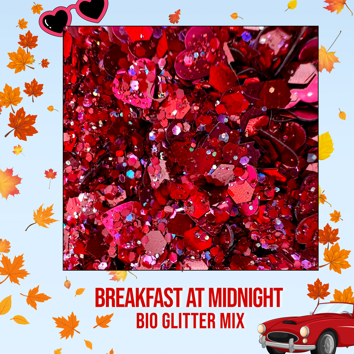 Breakfast at Midnight Biodegradable Glitter Mix