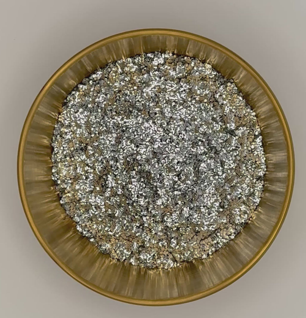 Silver Spoons Extra Chunky Silver Biodegradable Glitter