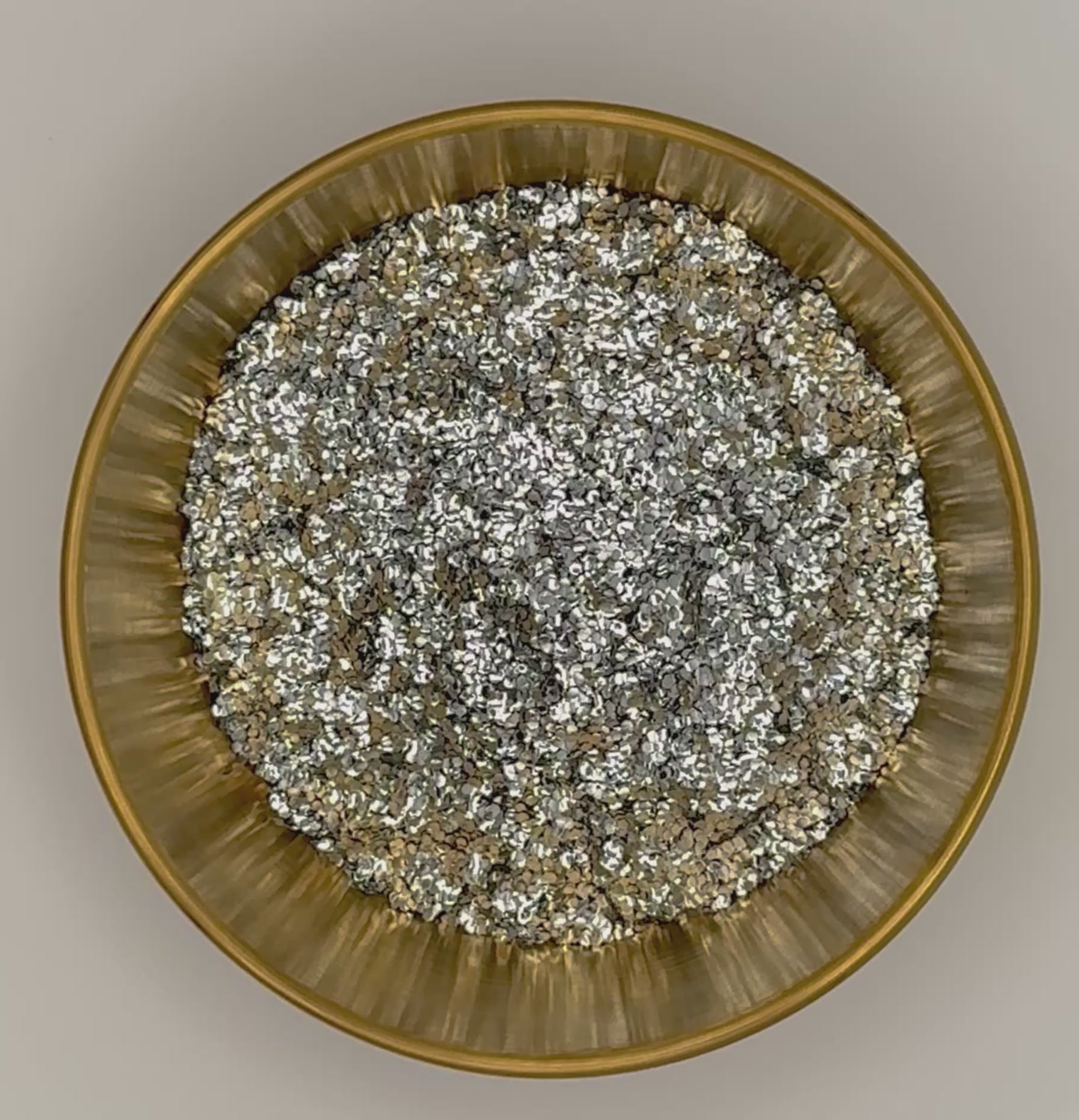 Silver Spoons Extra Chunky Silver Biodegradable Glitter