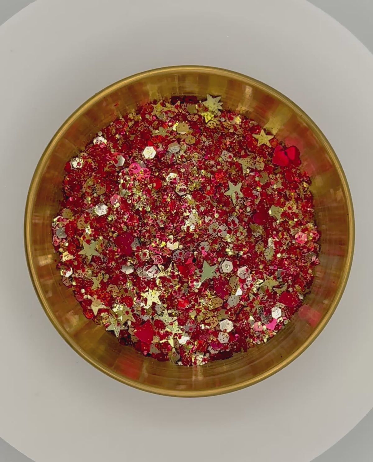 The Red & Gold Alchemy Biodegradeable Glitter Mix