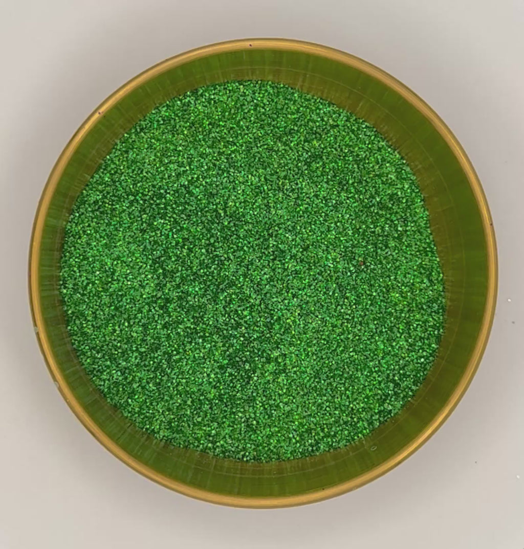 Emerald City Fine Holographic Green Biodegradable Glitter