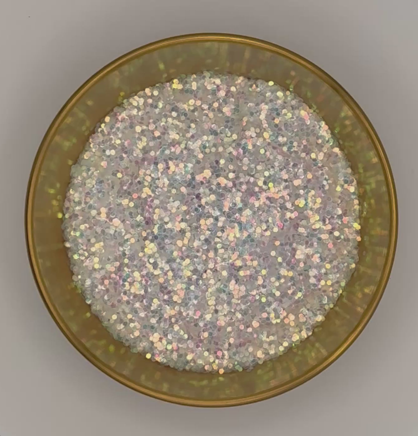 White Wedding Extra Chunky Iridescent Biodegradable Glitter