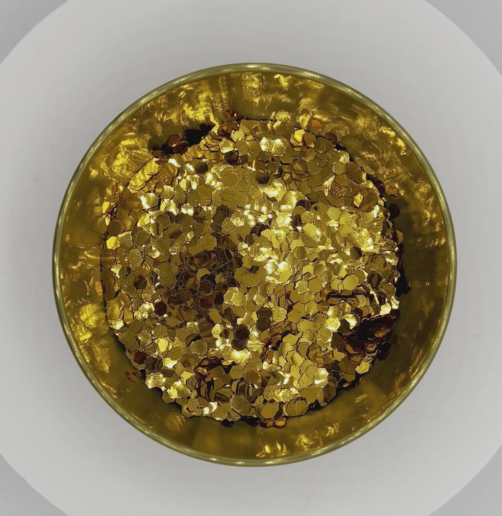 Great Pumpkin Super Chunky Copper Biodegradable Glitter