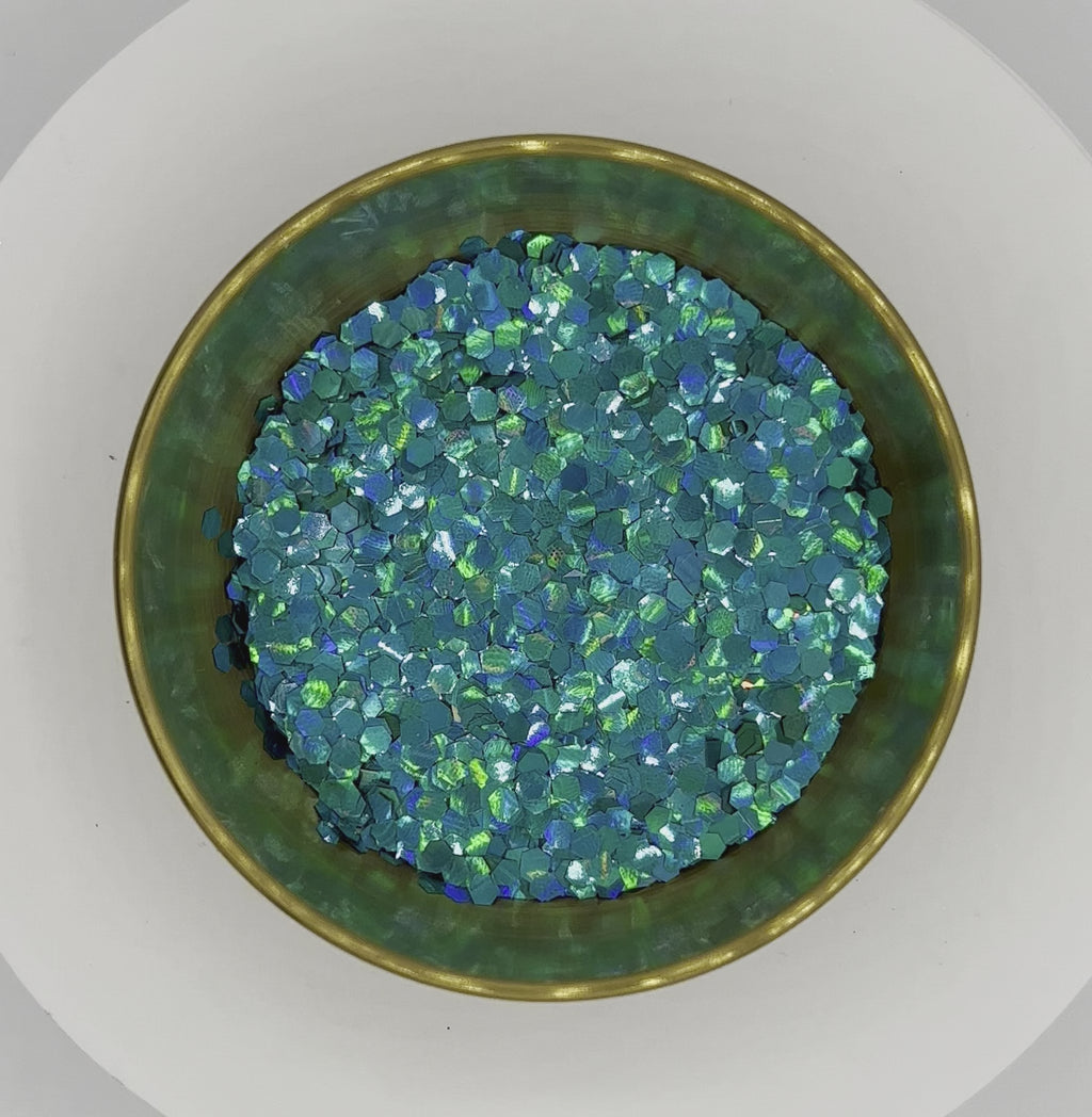Ariel’s Dream Tail Super Chunky Holographic Turquoise Biodegradable Glitter