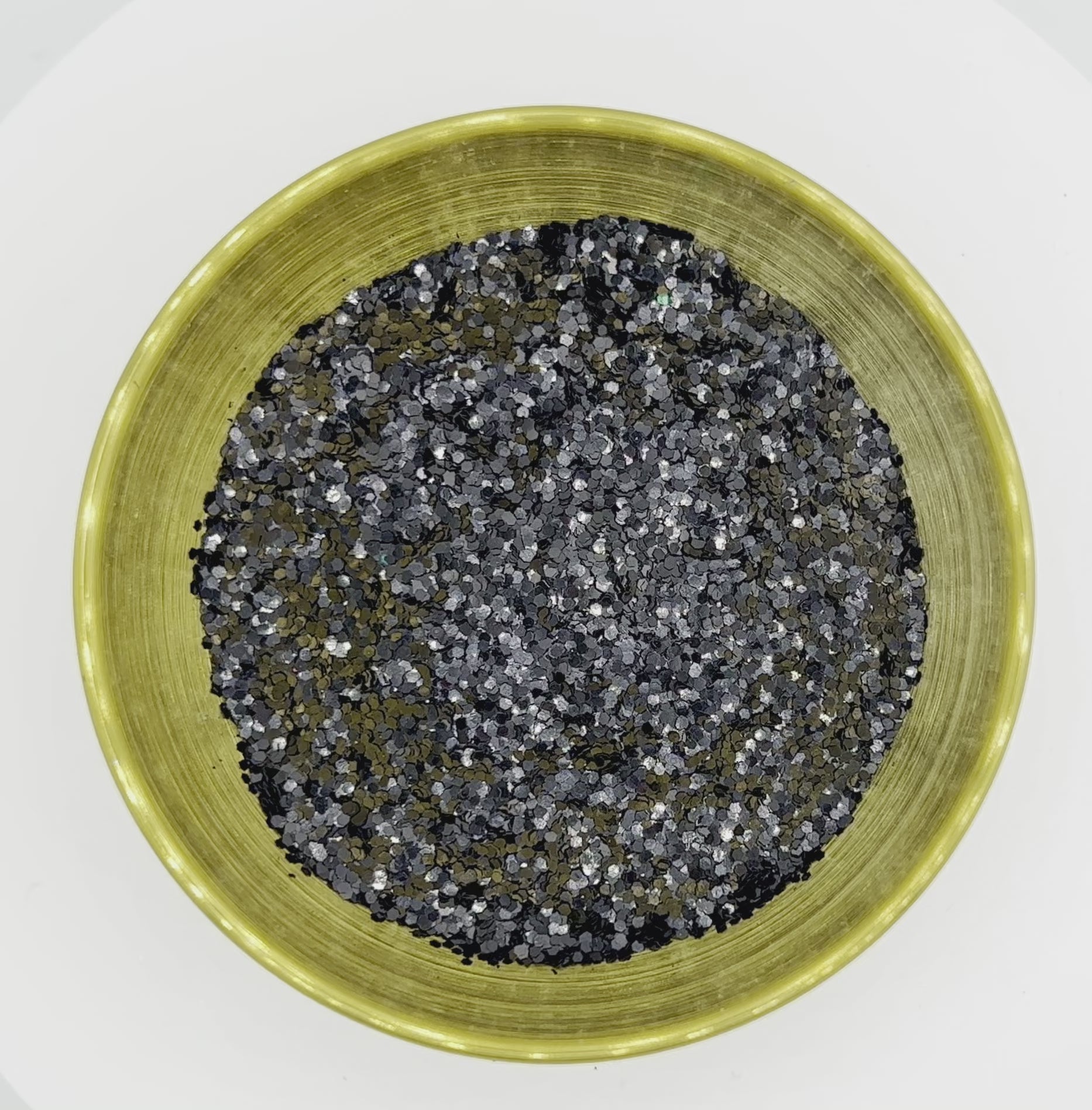 Elm Street Extra Chunky Black Biodegradable Glitter