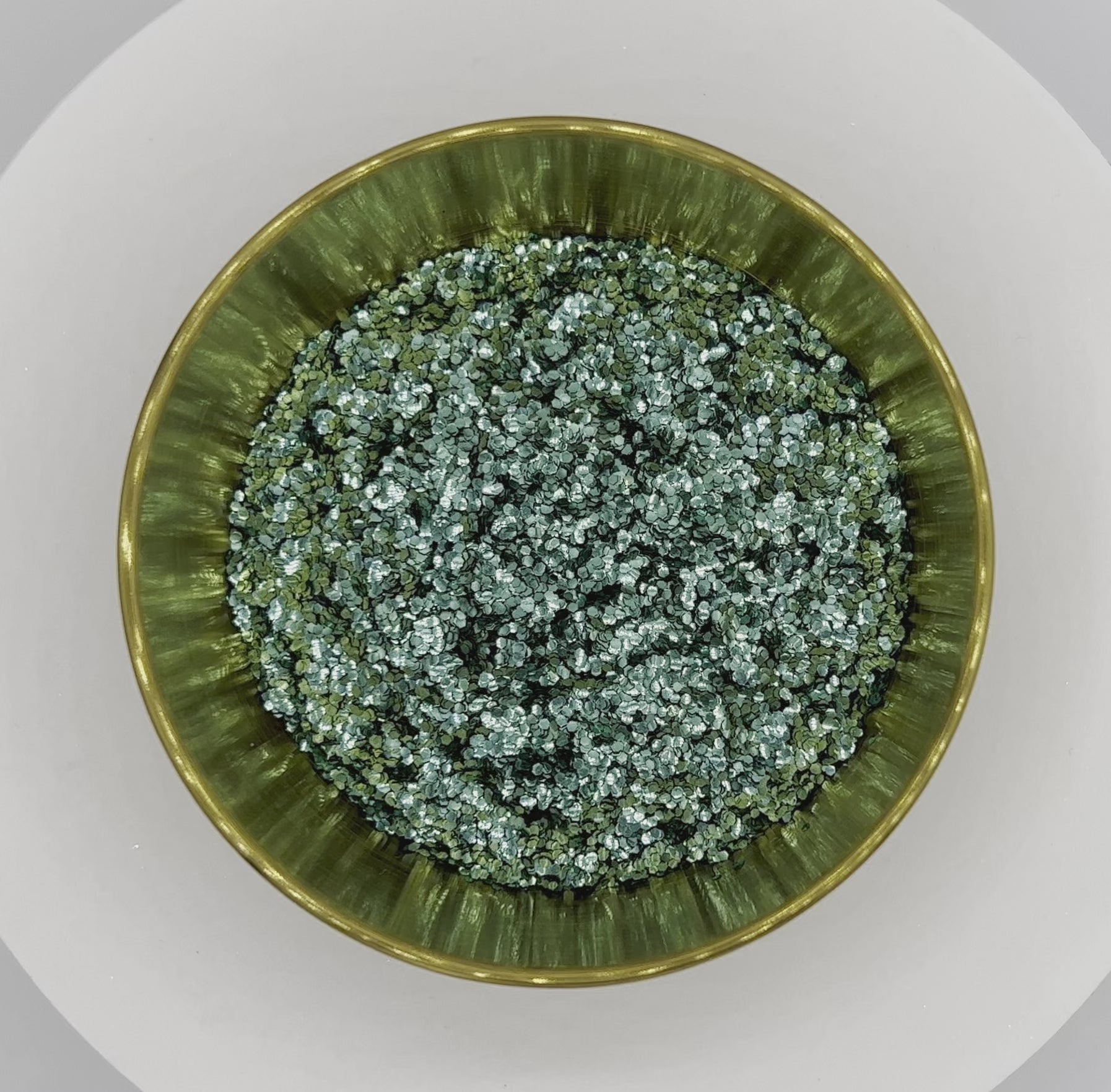 Green Shirt Extra Chunky Biodegradable Glitter