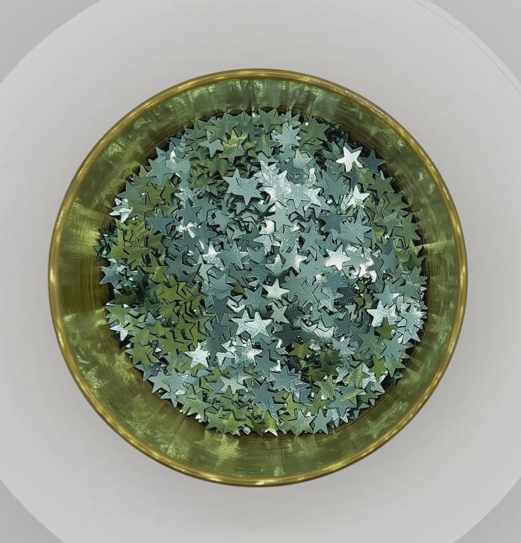 Starman 1/4” Metallic Green Biodegradable Glitter