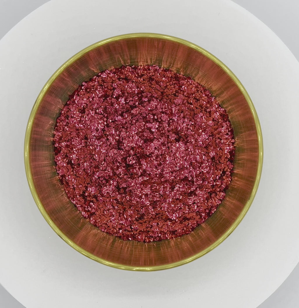 Simply Red Extra Chunky Biodegradable Glitter