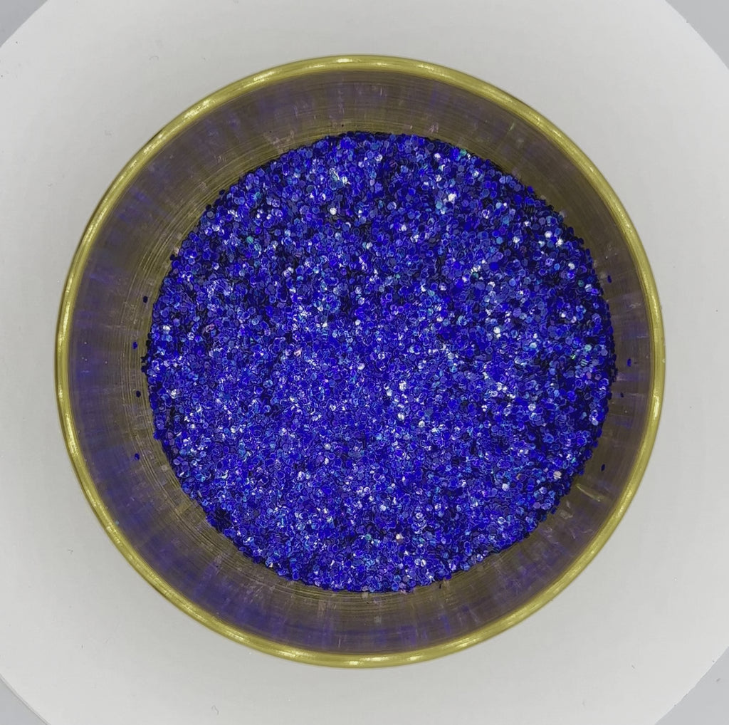 Morning Mist Blue Extra Chunky Holographic Biodegradable Glitter