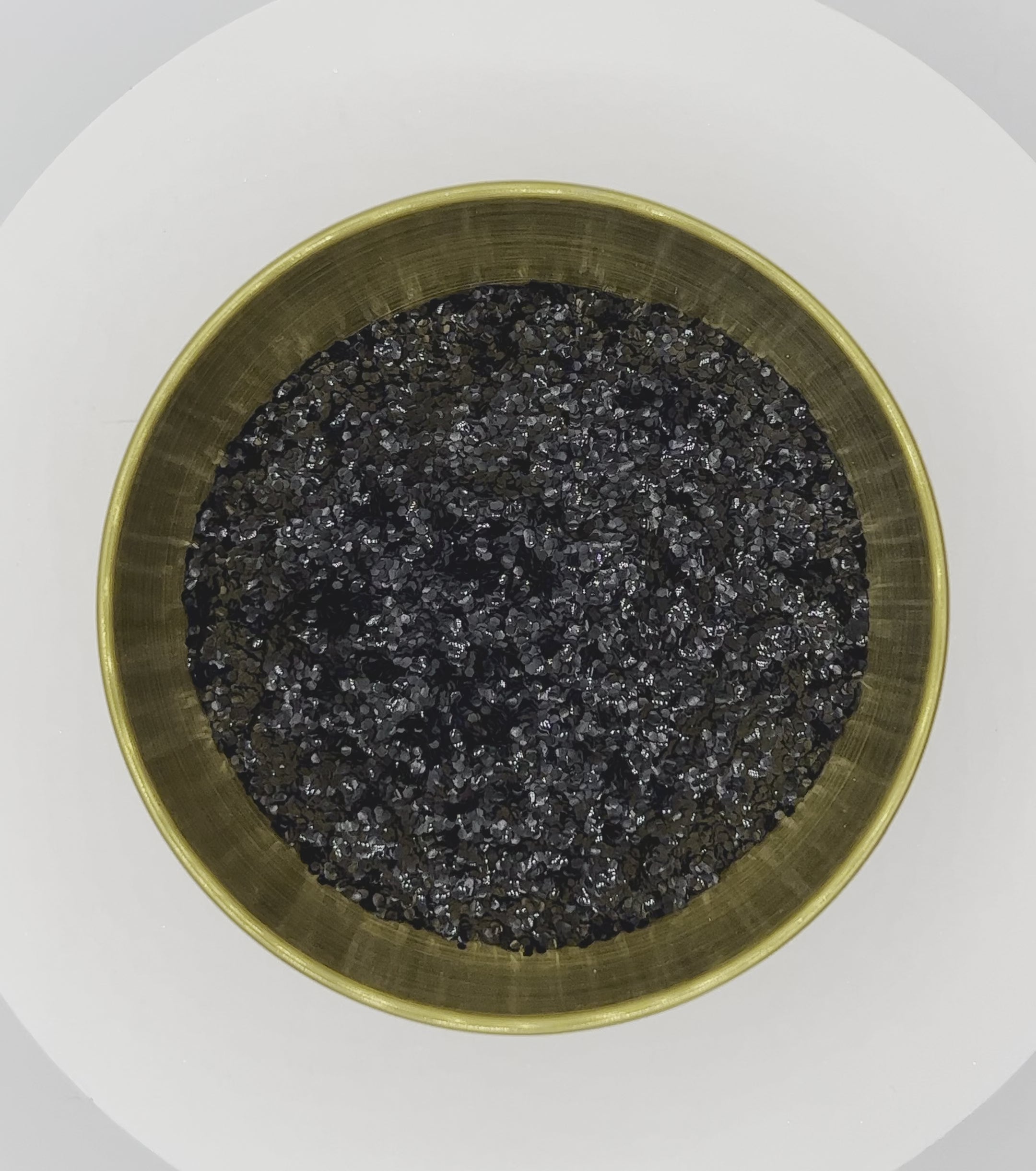 The Birds Extra Chunky Black Biodegradable Glitter