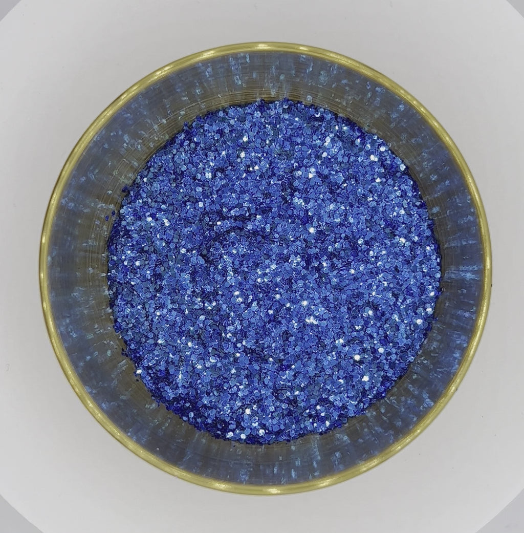 Blue Eyes Extra Chunky Biodegradable Glitter