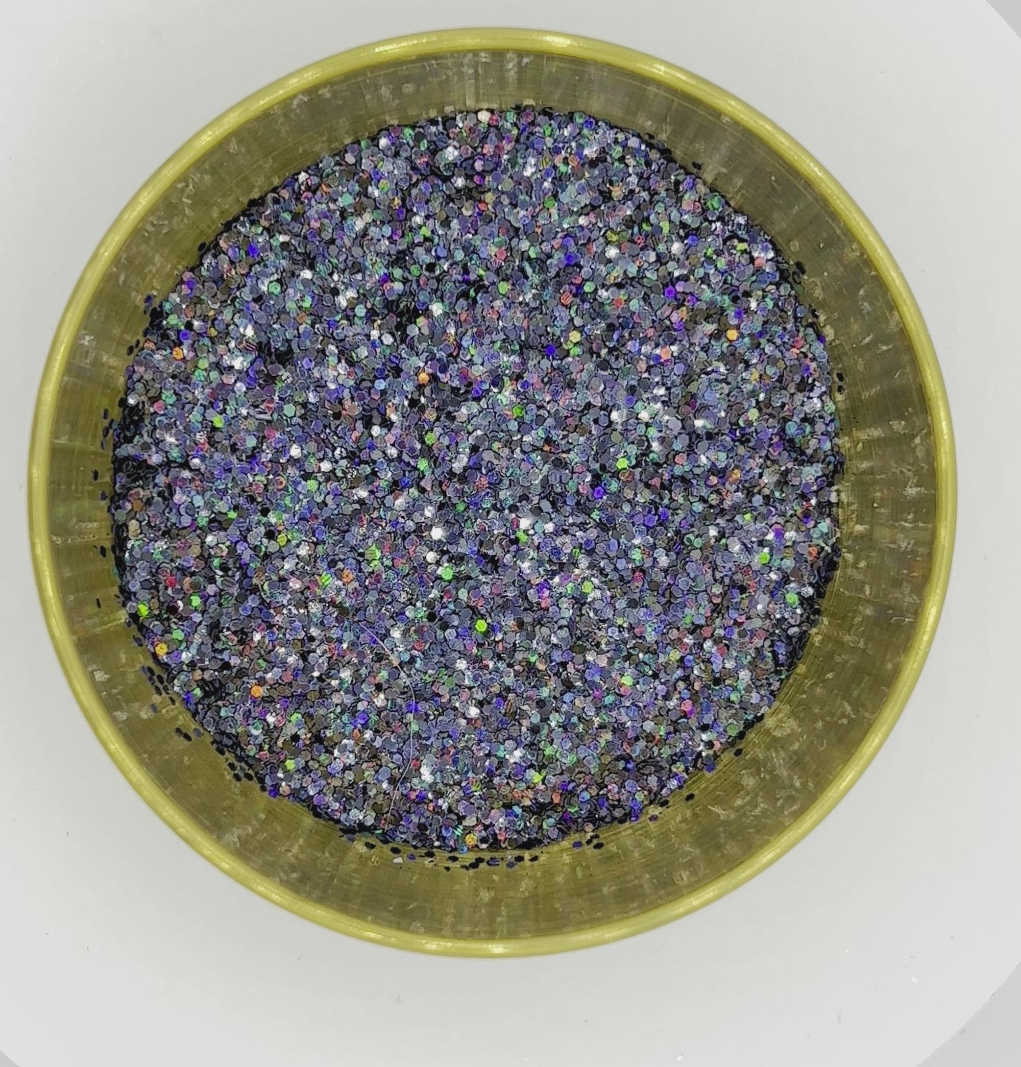 Terminator Extra Chunky Black Holographic Biodegradable Glitter