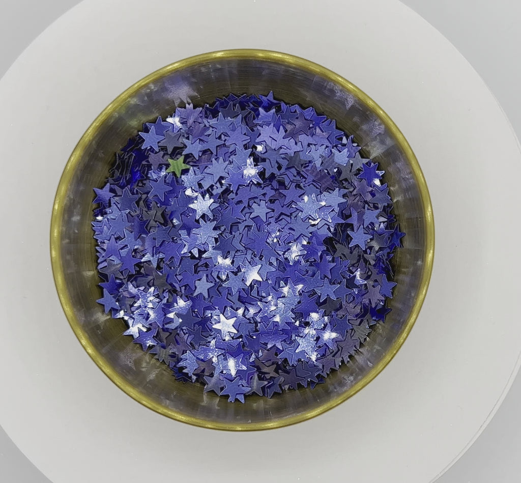 Highway Stars 1/4” Metallic Indigo Biodegradable Glitter