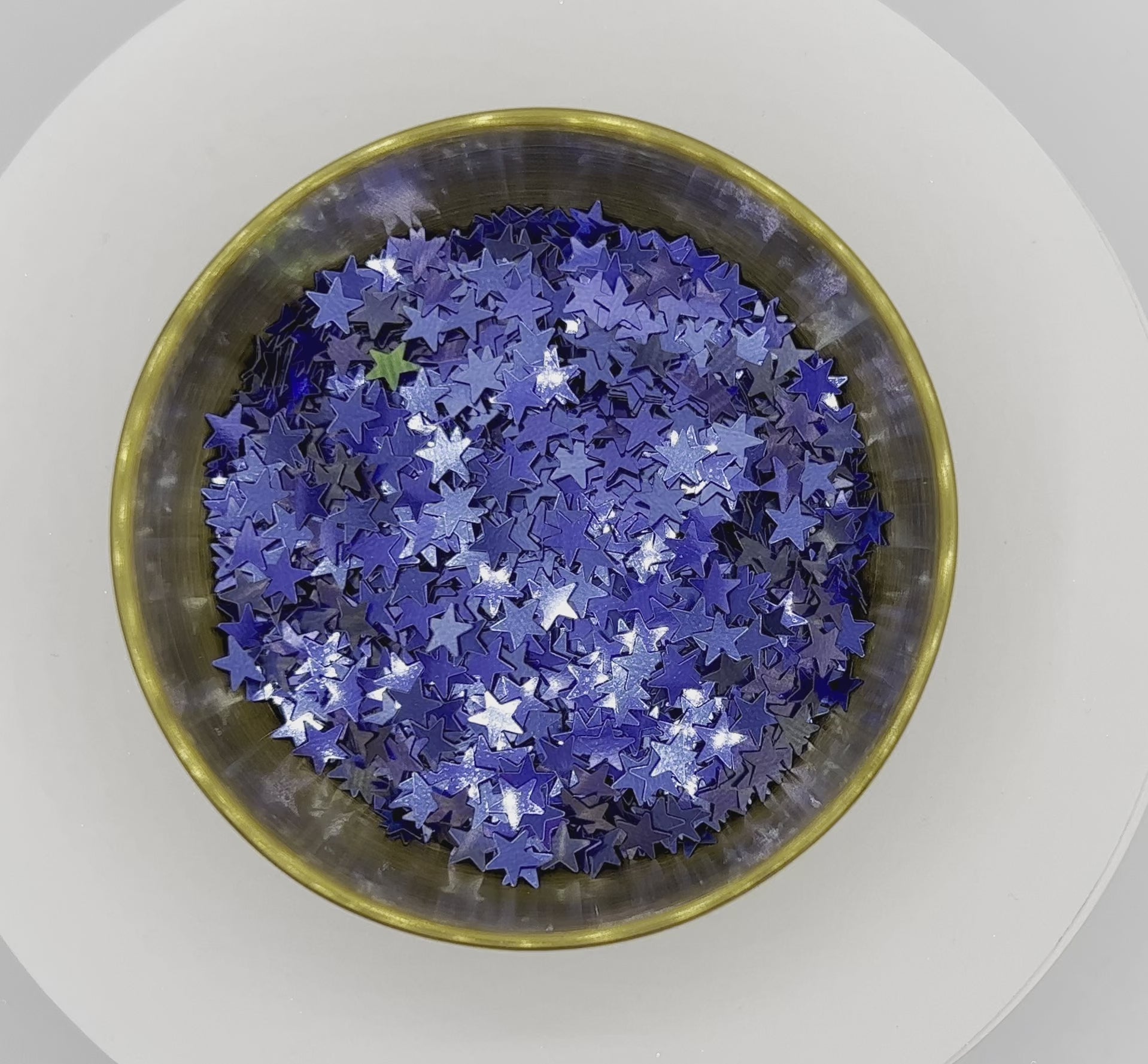 Highway Stars 1/4” Metallic Indigo Biodegradable Glitter