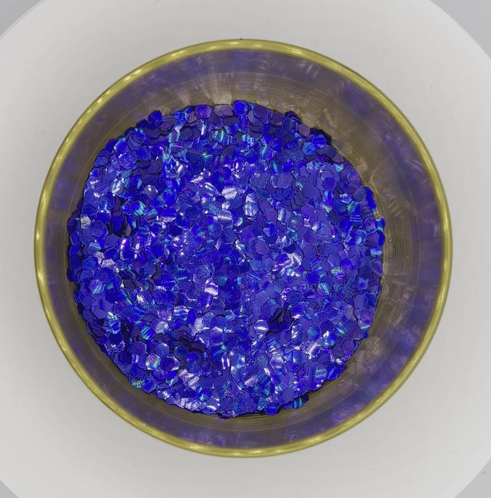 Serenity Now Super Chunky Holographic Biodegradable Glitter