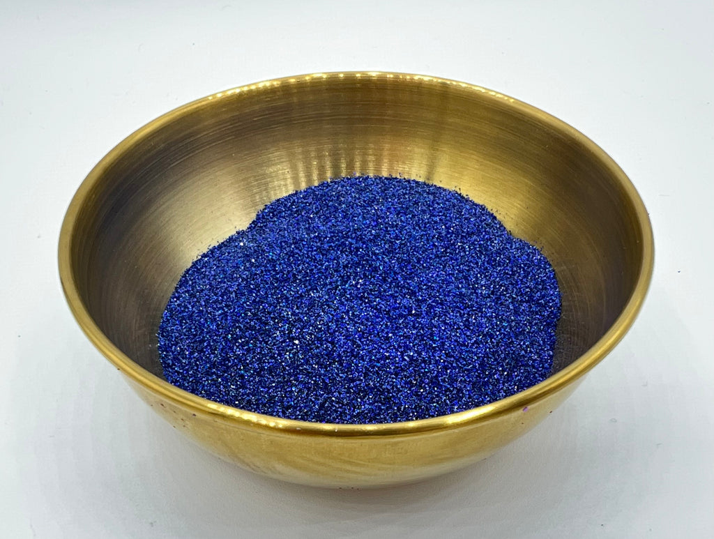 Aliens Ultra Fine Blue Holographic Biodegradable Glitter