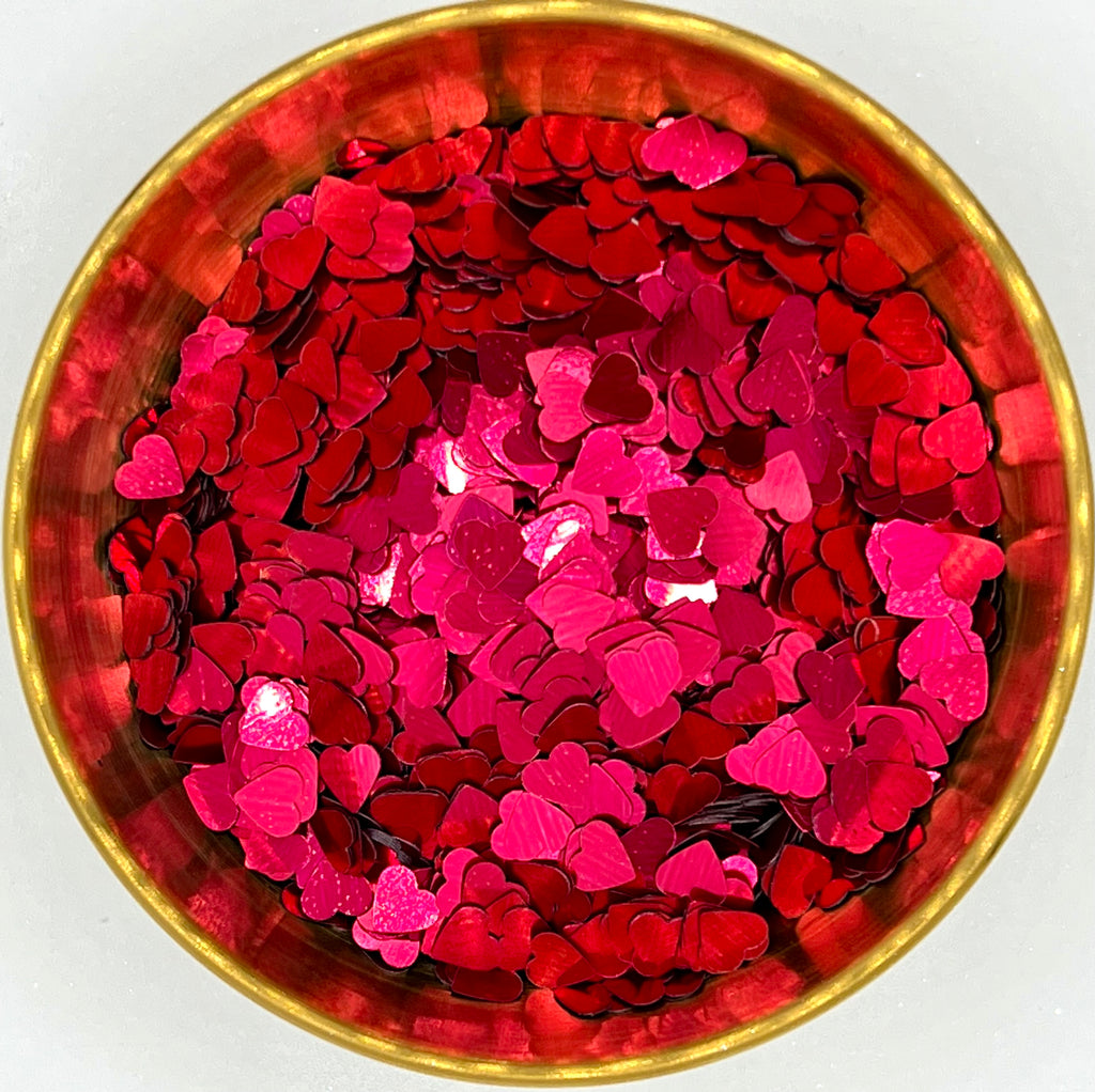 One More Try Red Metallic Biodegradable Glitter