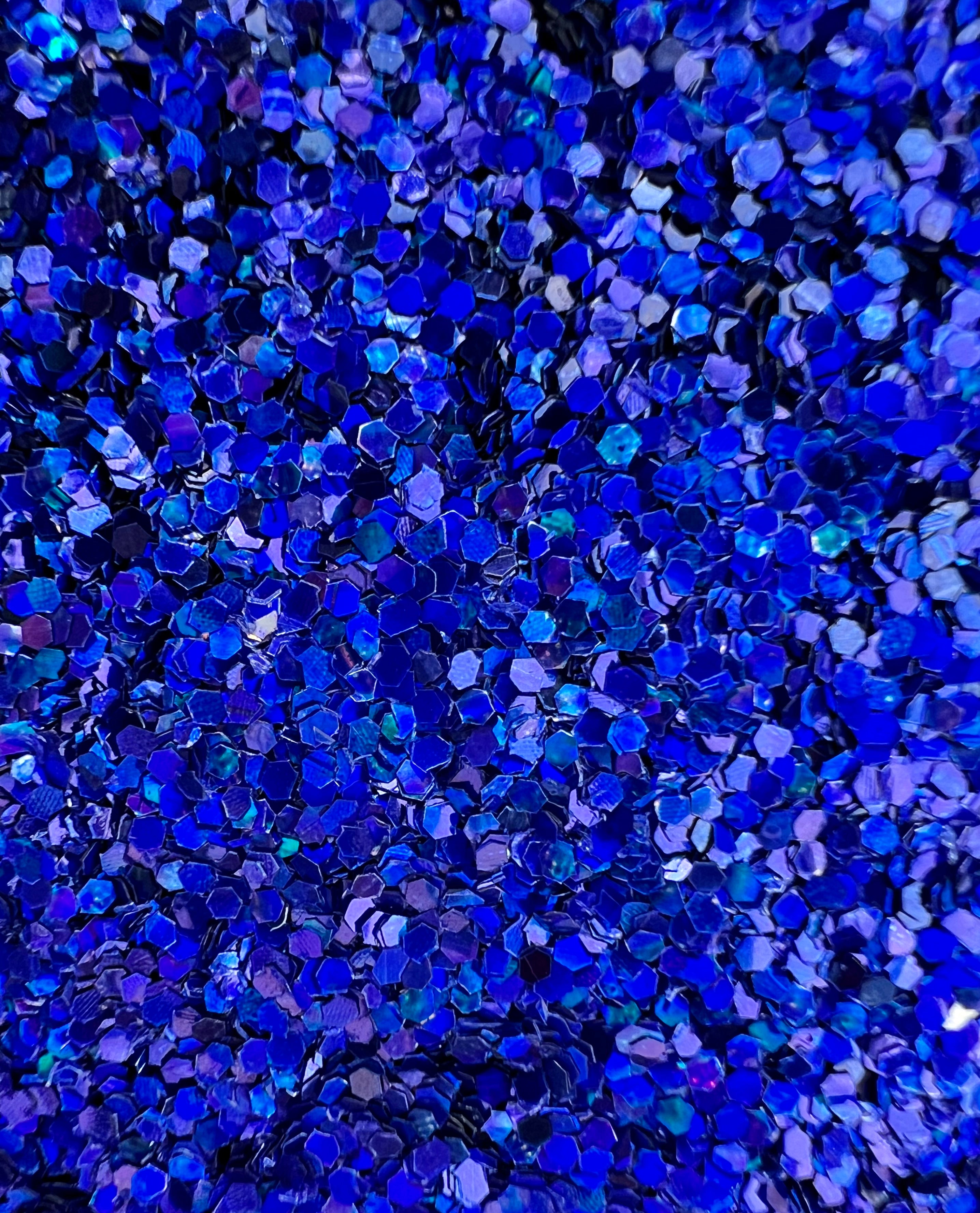 Morning Mist Blue Extra Chunky Holographic Biodegradable Glitter