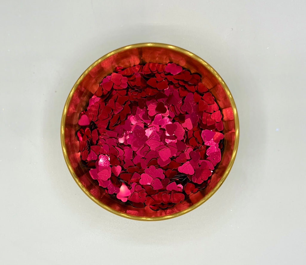 One More Try Red Metallic Biodegradable Glitter