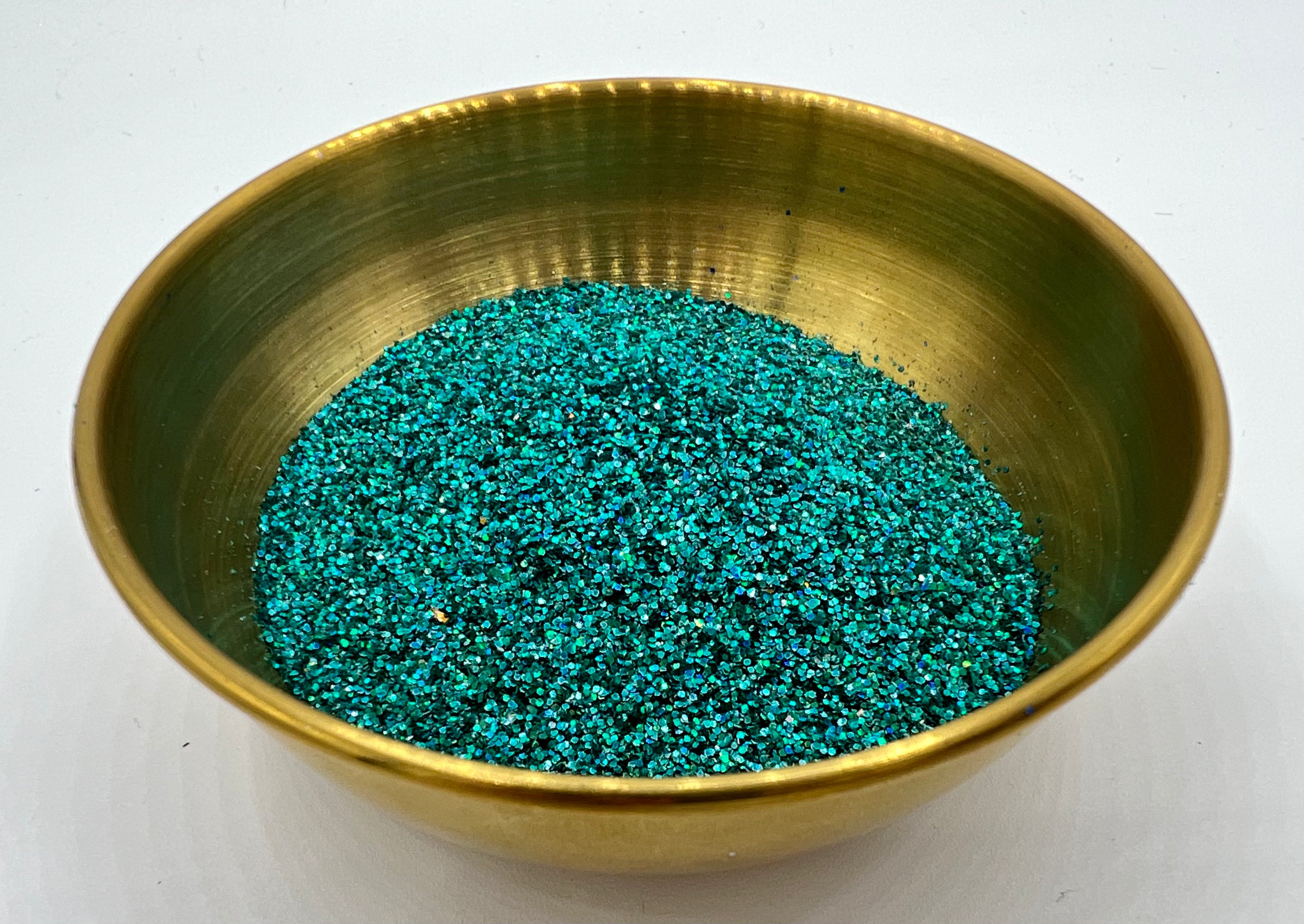 Contempo Casual Chunky Holographic Turquoise Biodegradable Glitter