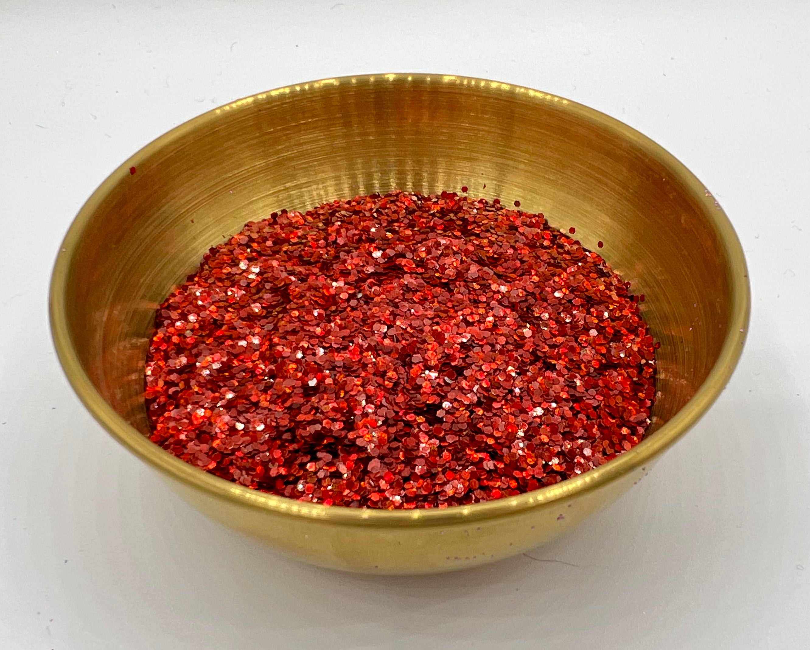 Ghostbuster Extra Chunky Red Holographic Biodegradable Glitter