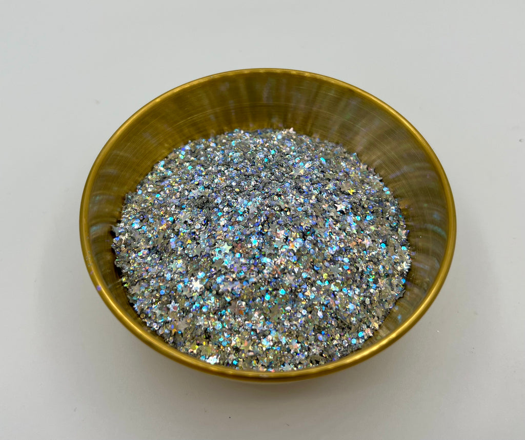 Radio Stars Holographic Biodegradable Glitter Mix