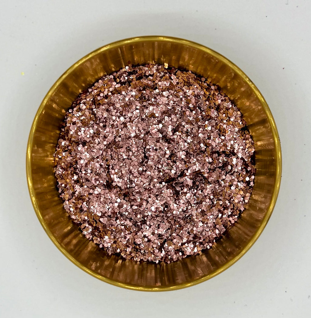Fool’s Gold Extra Chunky Rose Gold Biodegradable Glitter
