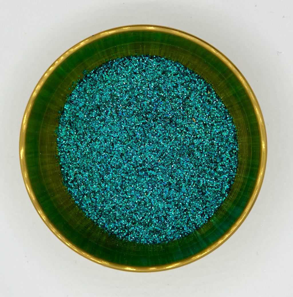 Contempo Casual Chunky Holographic Turquoise Biodegradable Glitter