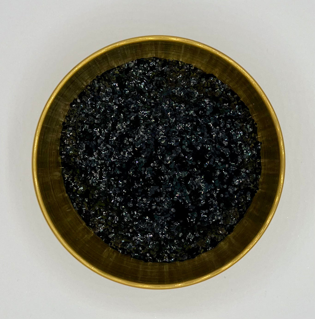 The Birds Extra Chunky Black Biodegradable Glitter