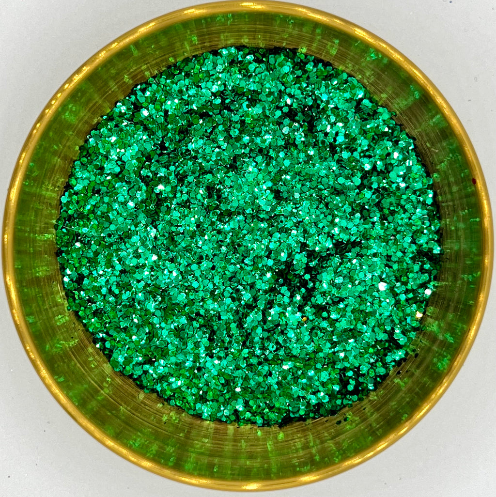 Money for Nothing Extra Chunky Green Biodegradable Glitter