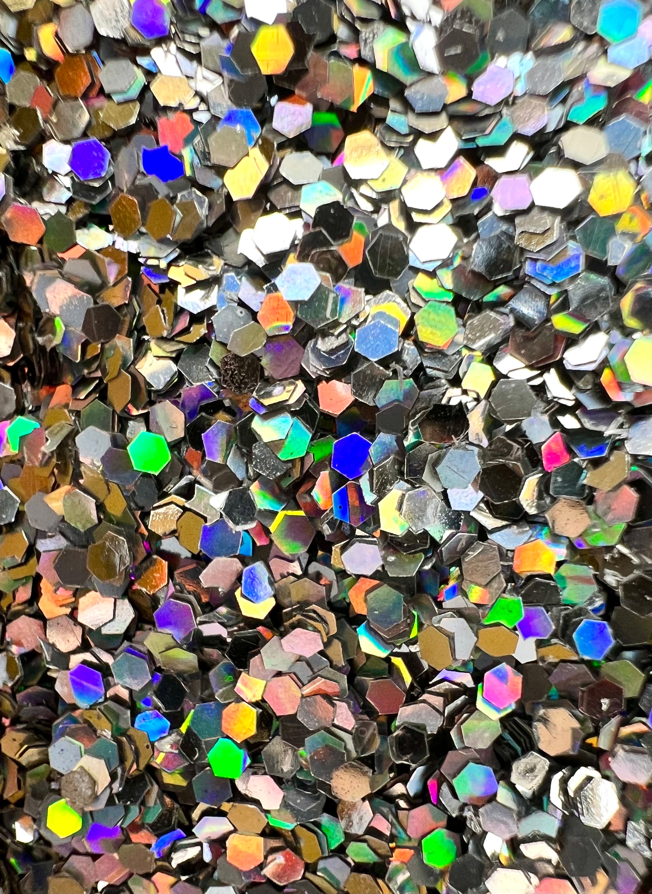 Jump Extra Chunky Holographic Silver Biodegradable Glitter