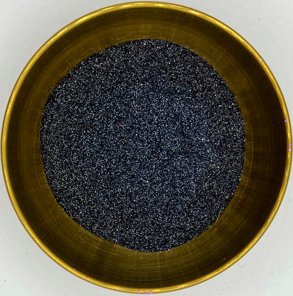 Fifth Element Ultra Fine Black Holographic Biodegradable Glitter