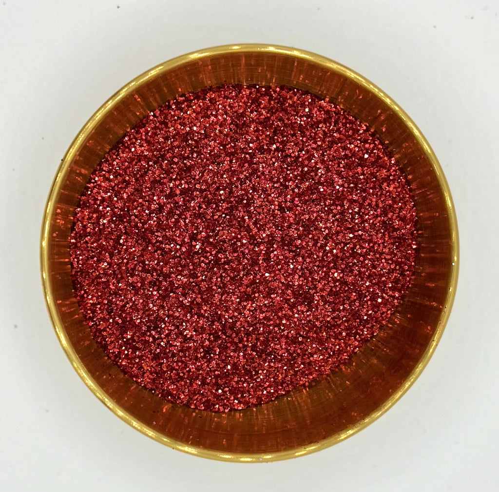 Safety Dance Chunky Red Biodegradable Glitter